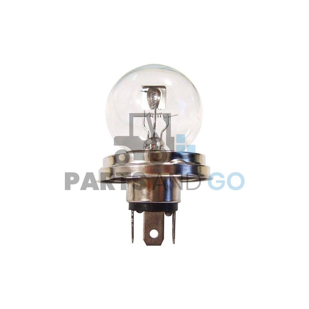 Lampe - Ampoule code européen R2 (P45T) 24Volts - 55/50W